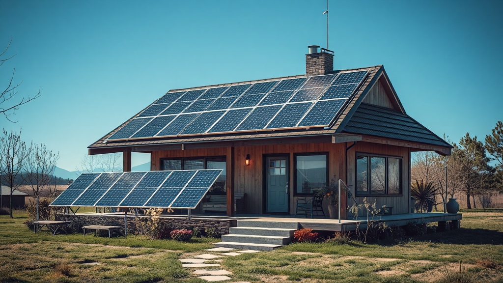 주거 효율성 및 에너지 절감 (realistic 스타일)