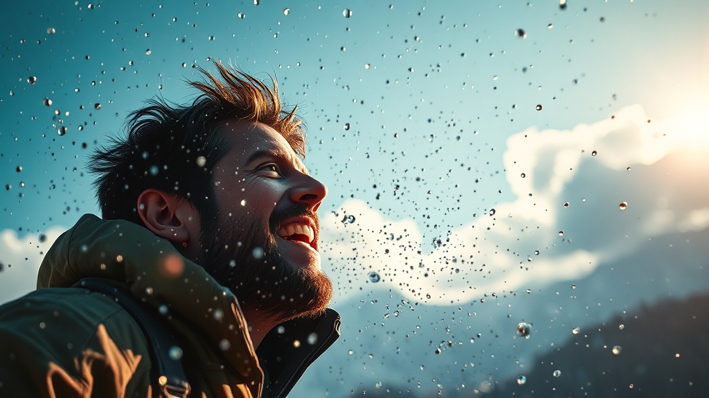 신경전달물질: 도파민과 아드레날린 (realistic 스타일)