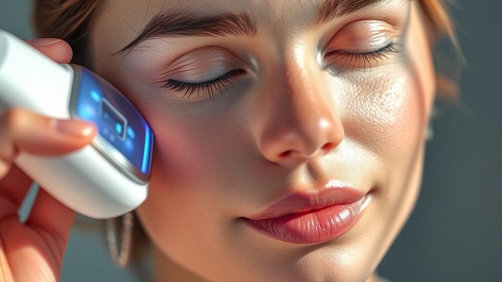 3단계: 피부과 시술 & 홈케어 활용 (realistic 스타일)