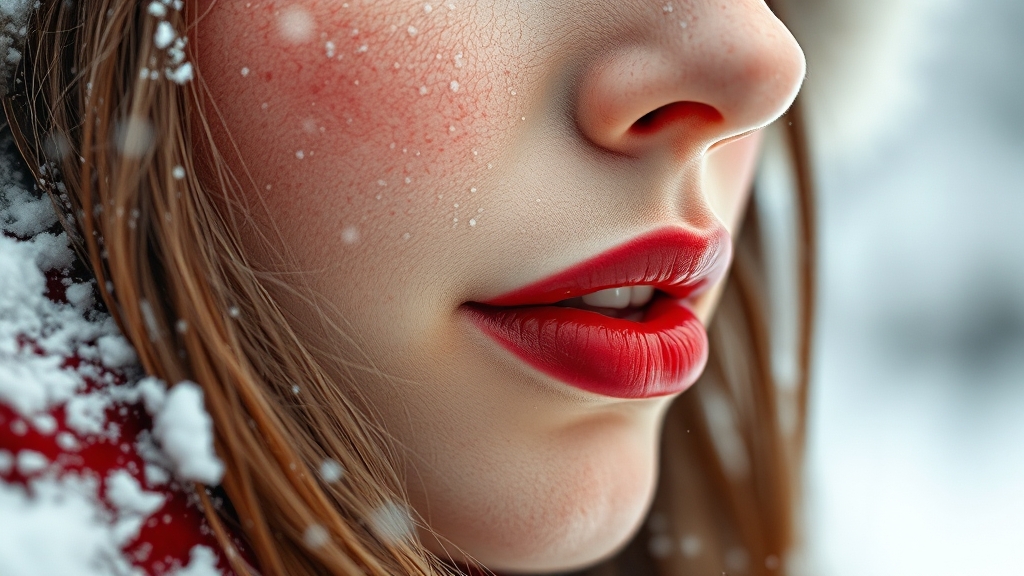 겨울 립앤치크, 왜 필요할까? (realistic 스타일)