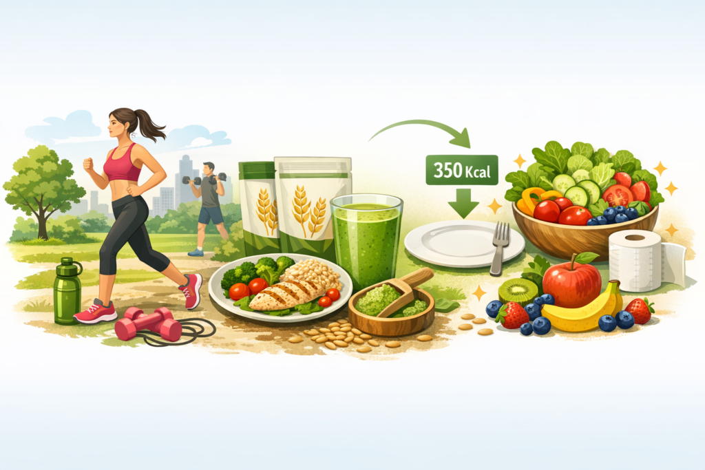 카뮤트 효소 다이어트: 8kg 감량 비법과 과학적 원리 총정리 7 건강한 라이프스타일과 다이어트 솔루션