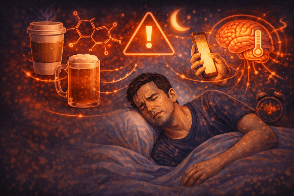 과도한 자극의 밤