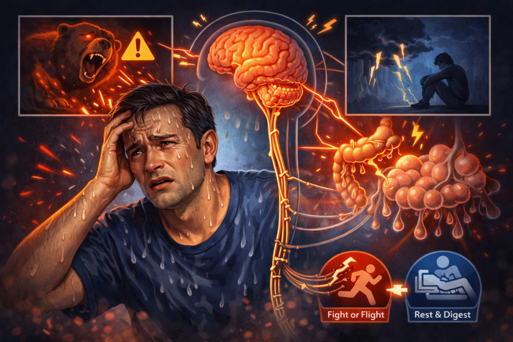 스트레스와 불안의 신체 반응