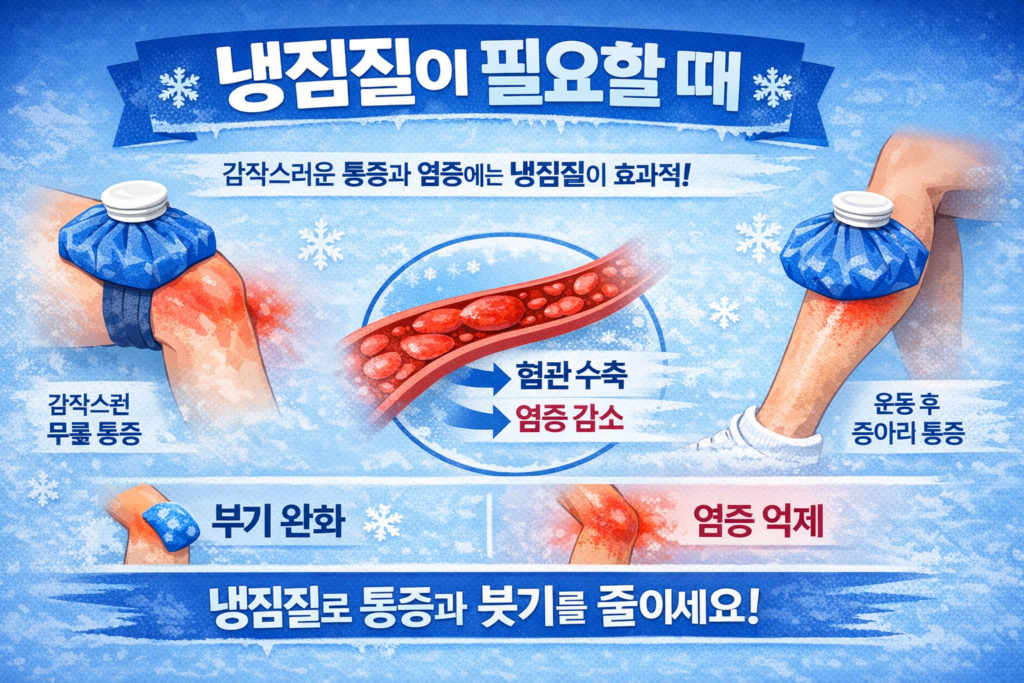 몸 뻐근할 때 근육 이완법: 마사지, 찜질, 스트레칭 총정리 5 ChatGPT Image 2026년 3월 1일 오후 04 58 06