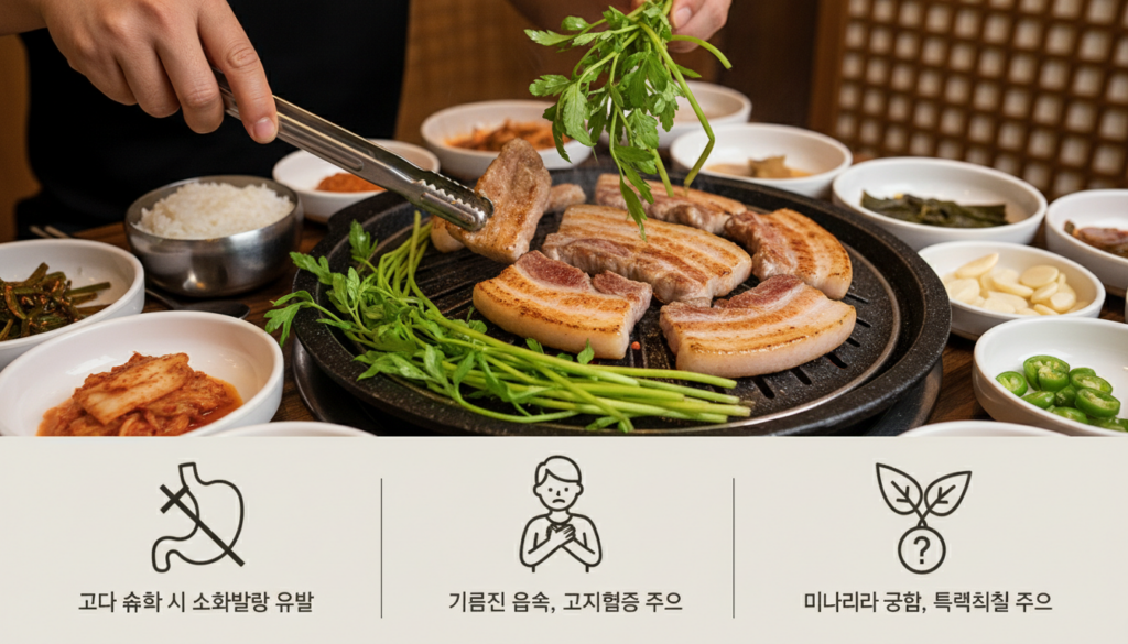 미나리 삼겹살: 맛과 건강, 두 마리 토끼를 잡는 완벽 분석 5 image 1772928985245