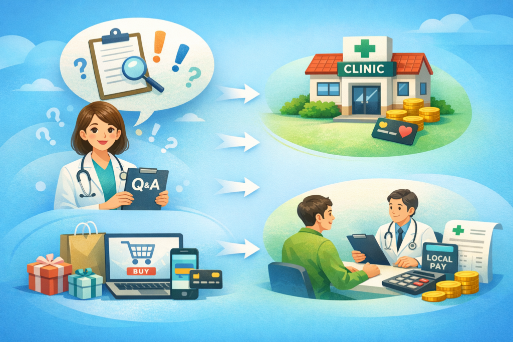 의료 서비스와 결제 방식 안내