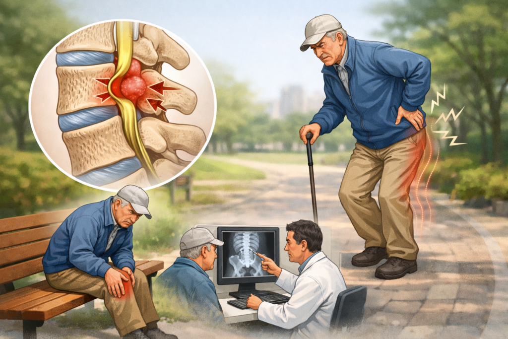 척추관 협착증 치료 과정