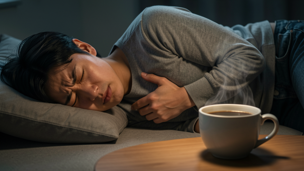 역류성 식도염, 왼쪽으로 누우면 90% 완화? 커피도 마시는 법 4 커피, 역류성 식도염에 독이 될까?